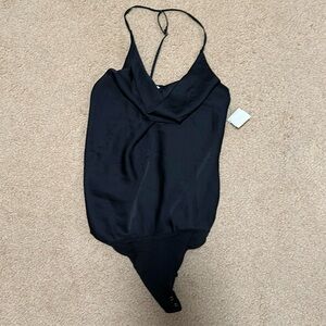XS Abercrombie satin bodysuit